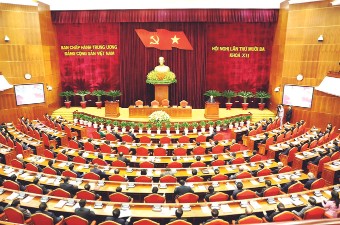 ធានាបានតួនាទីដឹកនាំលើគ្រប់ជ្រុងជ្រោយរបស់គណៈកម្មាធិការមជ្ឈិមបក្សនៅលើភូមិសាស្ត្រ វិស័យការងារទាំងអស់ ảnh 2