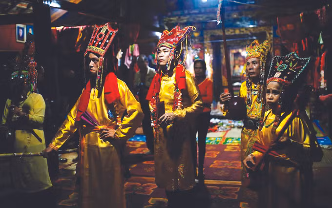 សេរីភាពខាងជំនឿ សាសនាក្នុងជីវភាពរស់នៅរបស់បងប្អូនជនជាតិនៅខេត្ត ឡាងសឺន ảnh 8