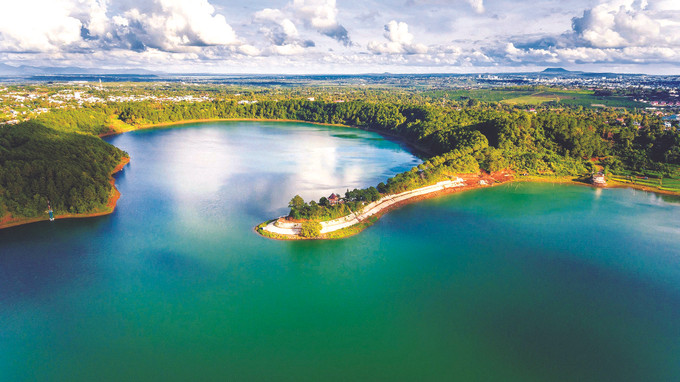 តំបន់ តីង្វៀន ឆ្ពោះទៅរកវិថីបៃតង ảnh 2