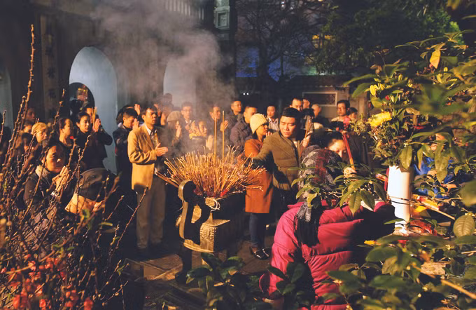 ហាណូយ ថ្ងៃចូលឆ្នាំថ្មី ảnh 3