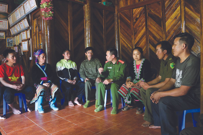 ចំណុចភ្លឺក្នុងកិច្ចការបង្ការ ប្រយុទ្ធប្រឆាំងនឹងគ្រឿងញៀននៅភូមិជនជាតិ ម៉ុង ảnh 3