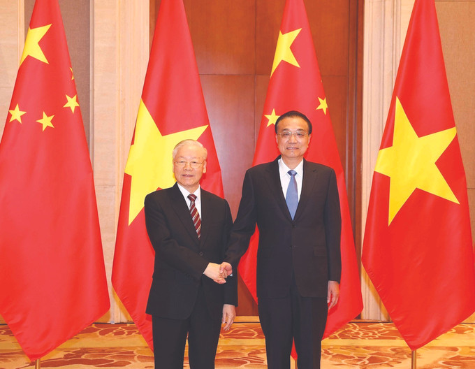 ស្លាកស្នាមក្នុងដំណើរទស្សនកិច្ចជាផ្លូវការនៅប្រទេស ចិន របស់លោកអគ្គលេខាបក្ស ង្វៀន ភូត្រុង ảnh 4