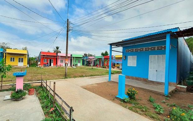 ភាពស្រស់ស្អាតចែងចាំងពីកម្មវិធី "ចម្រុះពណ៌ភូមិស្រុក" នៅខេត្ត សុកត្រាំង ảnh 6