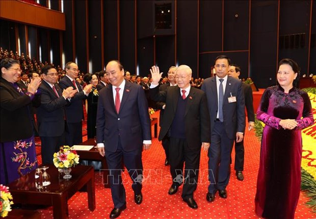 រូបភាពមួយចំនួនក្នុងថ្ងៃដំបូងនៃមហាសន្និបាតតំណាងទូទាំងប្រទេសលើកទី ១៣ របស់បក្សកុម្មុយនិស្តវៀតណាម ảnh 14