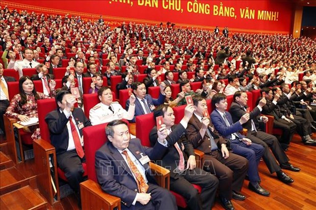 រូបភាពមួយចំនួនក្នុងថ្ងៃដំបូងនៃមហាសន្និបាតតំណាងទូទាំងប្រទេសលើកទី ១៣ របស់បក្សកុម្មុយនិស្តវៀតណាម ảnh 21