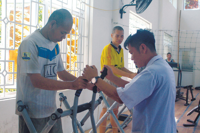 ដំបូលផ្ទះតែមួយនៃបណ្តាយោធិនពិការ យោធិនមានជំងឺធ្ងន់ ảnh 3