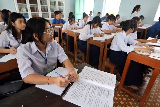 ខេត្ត សុកត្រាំង អភិរក្សភាសានិយាយនិងអក្សរសរសេររបស់ជនជាតិ ខ្មែរ ảnh 3