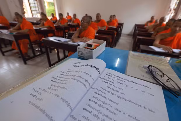 ខេត្ត សុកត្រាំង អភិរក្សភាសានិយាយនិងអក្សរសរសេររបស់ជនជាតិ ខ្មែរ ảnh 4