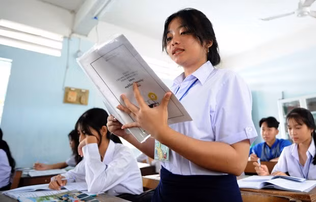 ខេត្ត សុកត្រាំង អភិរក្សភាសានិយាយនិងអក្សរសរសេររបស់ជនជាតិ ខ្មែរ ảnh 2