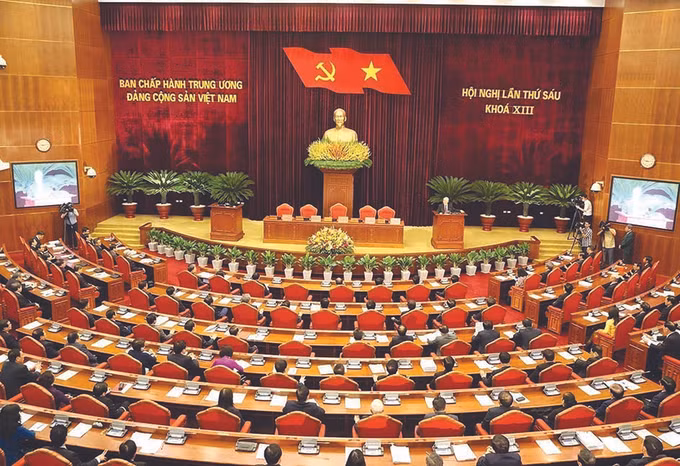 កិច្ចប្រជុំលើកទី ៦ នៃគណៈកម្មាធិការមជ្ឈិមបក្សនីតិកាលទី ១៣ ảnh 3