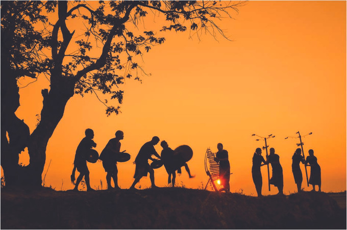 តូរ្យតន្ត្រីប្រជាប្រិយ តីង្វៀន - លក្ខណៈពិសេសដាច់ដោយឡែកកុ្នង ខឿនតូរ្យតន្ត្រី វៀតណាម ảnh 1