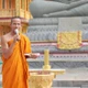 ព្រះតេជគុណ សឺន ថន ព្រះចៅអធិការវត្ត ជ្រោយទឹមកណ្តាល (ភូមិ តឹមឡុក ឃុំ ដាយតឹម ស្រុក មីស្វៀន ខេត្ត សុកត្រាំង) និមន្តថេរដីកានៅក្នុងពិធីបើកបវេសនកាលថ្នាក់សិក្សាអក្សរ ខ្មែរ ឱកាសវិស្សមកាល។