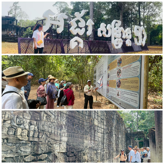 ក្រៅពីព្រឹត្តិការណ៍អង្គរសង្ក្រាន្ត បងប្អូនមាមីងក៏អាចចូលរួមកម្សាន្តសប្បាយតាមរមណីយដ្ឋាននានា ក្រៅពីតំបន់រមណីយដ្ឋានអង្គរ ក៏មានរមណីយដ្ឋានកែឆ្នៃជាច្រេីន ដែលបានត្រៀមរួចរាល់សម្រាប់ទទួលភ្ញៀវទេចរជាតិ និងអន្តរជាតិផងដែរ រាប់លានបេះដូងបង្ហាញក្ដីស្រលាញ់ ខ្មែរ ស្រលាញ់ ខ្មែរ និងក្ដីស្រលាញ់ទៅកាន់មនុស្សជុំវិញផែនដី នៅលើកទឹកដីអង្គរ ព្រះរាជាណាចក្រកម្ពុជា៖ ព្រឹត្តិការណ៍អង្គរសង្ក្រាន្តនៅខេត្ត សៀមរាប ឆ្នាំនេះមានភាពលេចធ្លោ ថ្មីប្លែកជាងបណ្ដាឆ្នាំមុនៗ ảnh 5