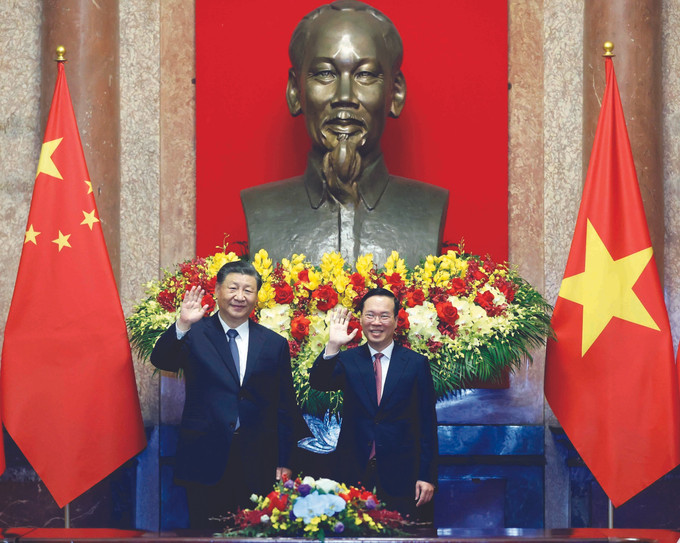 លើកកម្ពស់ទំនាក់ទំនង វៀតណាម - ចិន ក្នុងកម្រិតខ្ពស់ថ្មីមួយទៀត ảnh 3