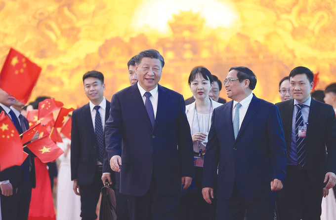 លើកកម្ពស់ទំនាក់ទំនង វៀតណាម - ចិន ក្នុងកម្រិតខ្ពស់ថ្មីមួយទៀត ảnh 4