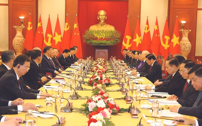 លើកកម្ពស់ទំនាក់ទំនង វៀតណាម - ចិន ក្នុងកម្រិតខ្ពស់ថ្មីមួយទៀត ảnh 2