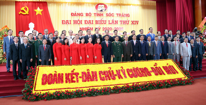 បិទបញ្ចប់មហាសន្និបាតបក្ខភាគខេត្ត សុកត្រាំង អាណត្តិទី ១៤ ảnh 5