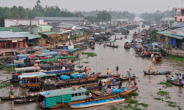 ផ្សារបណ្តែតទឹក ង៉ាណាំ - គោលដៅដ៏ល្អឯកនៃតំបន់ស្ទឹងទន្លេភូមិភាគខាងត្បូង