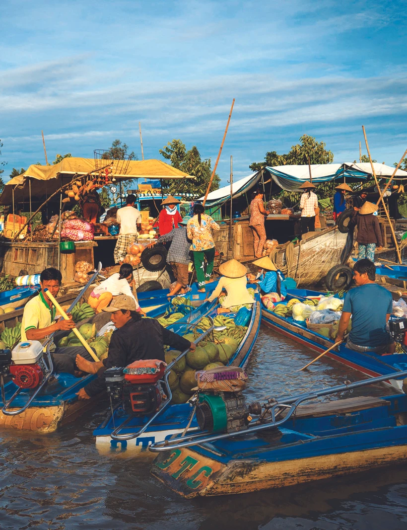 ផ្សារអណ្តែតទឹក ង៉ាណាំ (ខេត្ត សុកត្រាំង)