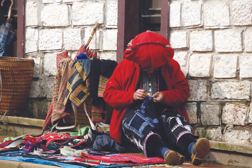 កន្សែងសង្កិម-ផលិតផលទេសចរណ៍របស់ជនជាតិ យ៉ាវក្រហម 