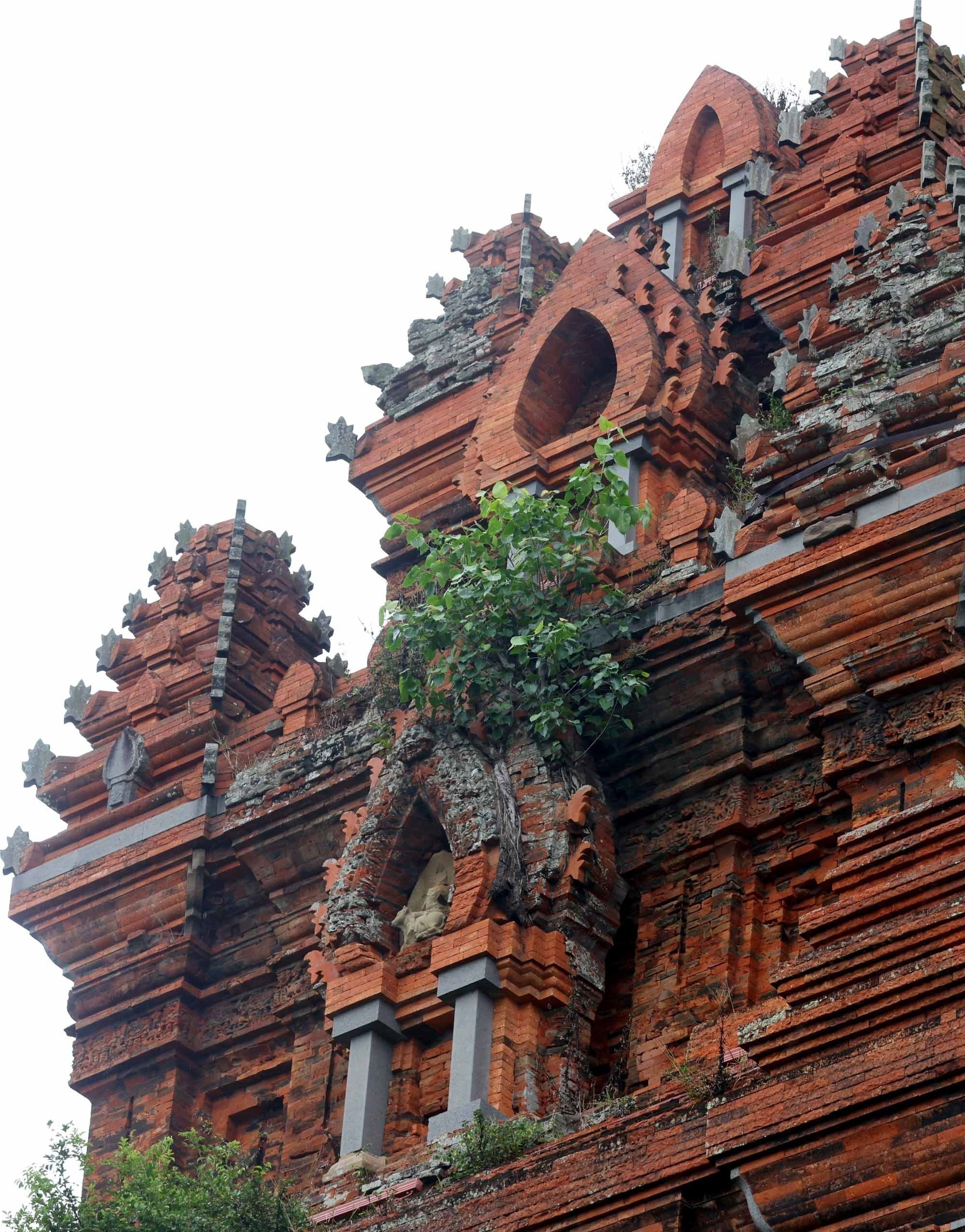 ប្រាសាទ ថាបចាម្ប៍ មិនត្រឹមតែកេរដំណែលប្រវត្តិសាស្ត្រប៉ុននោះទេ ថែមទាំងជាប្រភពបំផុសគំនិតសិល្បៈ និងវប្បធម៌សហសម័យរបស់ ប៊ិញឌិញ ទៀតផង។ រូបថត៖ ញ៉ឹតអាញ់/ទីភ្នាក់ងារព័ត៌មាន វៀតណាម cham-6.jpg