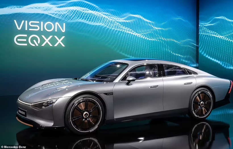  កាលពីថ្ងៃទី ៣ ខែ មករា រថយន្ត Vision EQXX ត្រូវបានដាក់បង្ហាញតាមអនឡាញនៅក្នុងកម្មវិធីពិព័រណ៍គ្រឿងអេឡិចត្រូនិច (CES)