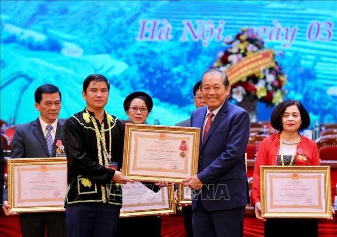 បិទមហាសន្និបាតតំណាងបណ្តាជនជាតិភាគតិច វៀតណាម ទូទាំងប្រទេសលើកទី ២ ឆ្នាំ ២០២០