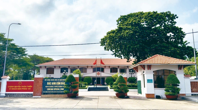 ទីស្នាក់ការស្រុក កូនដាវ ខេត្ត បារៀ - វុងតាវ ចាស់ឥឡូវនេះបានមានឈ្មោះថ្មីតំបន់ពិសេស កូនដាវ ទីក្រុង ហូ ជីមិញ។ រូបថត៖ ហ្វាងញី cq-2-cap-12.jpg