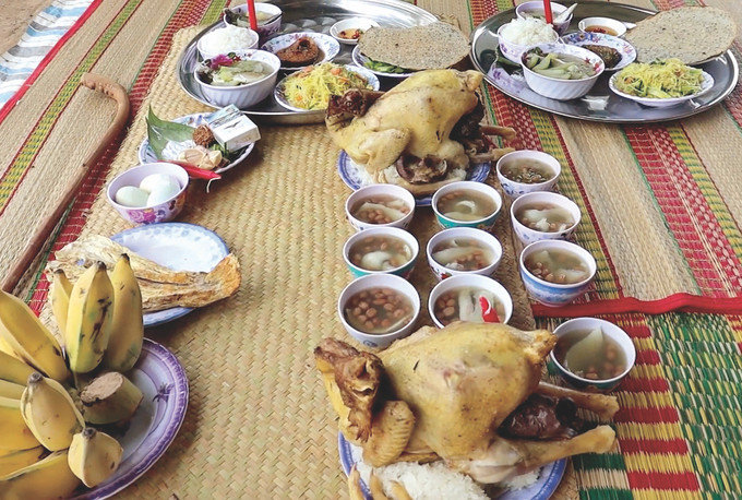 ភោជនាហារក្នុងពិធីបុណ្យ កាតេ របស់ជនជាតិ ចាម net am thuc cham -anh 4-nguyen thanh.jpg