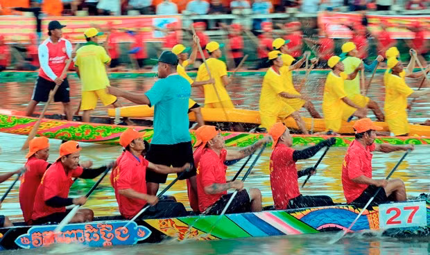 ការប្រណាំងទូក ង នៅតំបន់វាលទំនាបទន្លេ គឺវឡុង ឆ្នាំ ២០២២ ដោយមាន ៥៤ ក្រុមចូលរួមប្រកួត ảnh 7