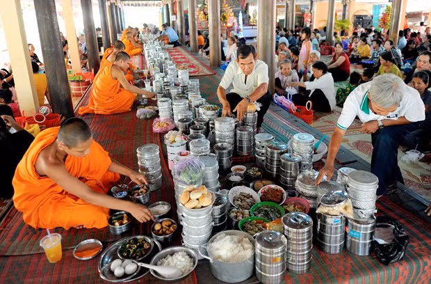 ស្ថាបត្យកម្មដ៏វិសេសវិសាលនៃវត្ត ឃ្លាំង នៅខេត្ត សុកត្រាំង ảnh 4
