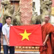 សម្រស់ទង់ជាតិពណ៌ក្រហមសាយភាយស្មារតីមោទកភាពប្រជាជាតិក្នុងថ្ងៃបុណ្យឯករាជ្យជាតិ
