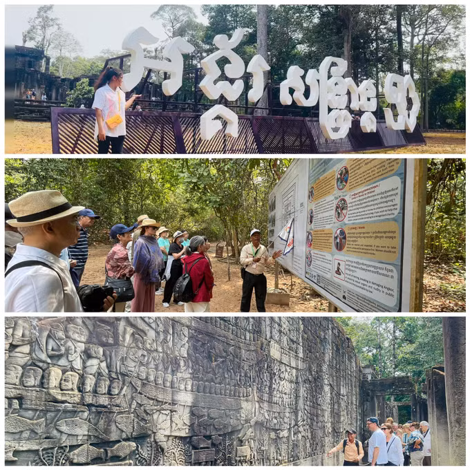 ព្រះរាជាណាចក្រកម្ពុជា៖ ព្រឹត្តិការណ៍អង្គរសង្ក្រាន្តនៅខេត្ត សៀមរាប ឆ្នាំនេះមានភាពលេចធ្លោ ថ្មីប្លែកជាងបណ្ដាឆ្នាំមុនៗ ảnh 5