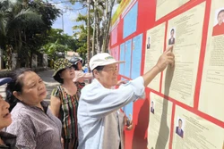 ប្រព័ន្ធកម្មវិធីដែលប្រើសម្រាប់ការបោះឆ្នោតត្រូវបានអាប់ដេតជាបន្តបន្ទាប់ មានភាពចំគោលដៅខ្ពស់និងសន្សំសំចៃពេលវេលាធៀបនឹងវិធីសាស្ត្រហត្ថកម្ម។ រូបថត៖ ង្វៀនយុង - ទីភ្នាក់ងារព័ត៌មានវៀតណាម