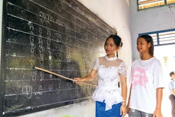 ចលនាបង្រៀនអក្សរ ខ្មែរ នៅទីវត្តអារាមនៅលើភូមិសាស្ត្រទីរួមខេត្ត ទិញបៀន និយាយដោយឡែកនិងខេត្ត អានយ៉ាង​និយាយរួមតែងតែទទួលបានការគាំទ្រ លើកទឹកចិត្តពីអាជ្ញាធរមូលដ្ឋាននិងមាមីងបងប្អូនពុទ្ធបរិស័ទ
