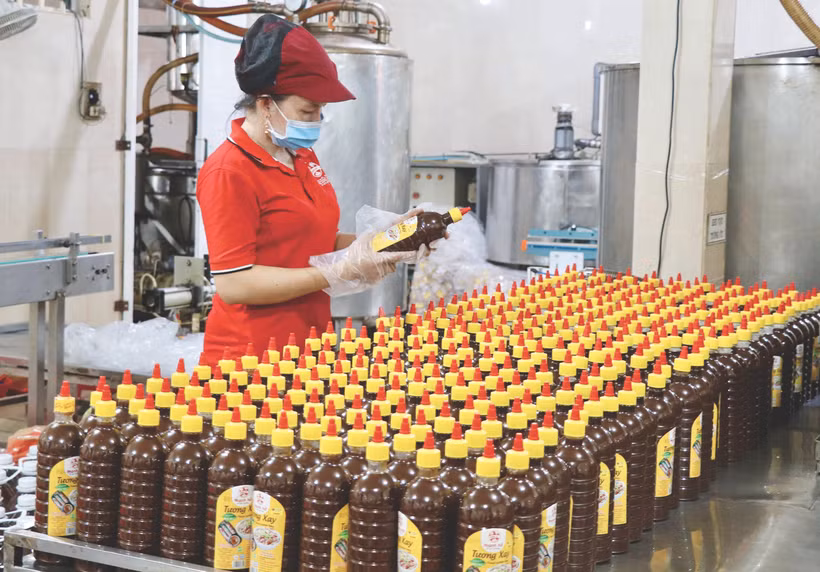 ការពិនិត្យមើលផលិតផលសៀងកិន ថាញ់ហូ មុនពេលវេចខ្ចប់ដាក់ធុងចែកចាយទៅទីផ្សារ