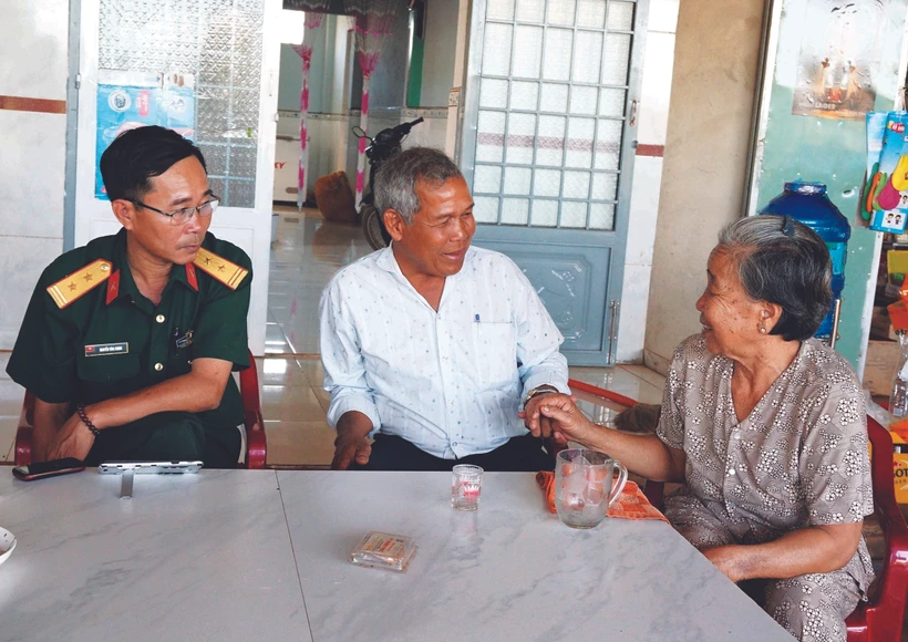 ដិតស្នាមកងទ័ពលោកអ៊ំ ហូ នៅព្រំដែន ប៊ូយ៉ាម៉ឹប