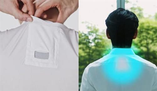 ក្រុមហ៊ុន Sony ទើបតែបានបង្ហាញឧបករណ៍ច្នៃប្រឌិតថ្មីមួយជាទម្រង់នៃម៉ាស៊ីនត្រជាក់ដែលអាចពាក់បាននៅខាងក្នុងអាវ