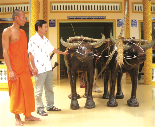 វណ្ណកម្ម “ក្របីភ្ជួរដី”