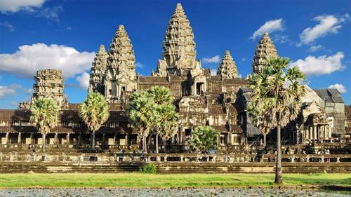 ប្រាសាទអង្គរវត្តរបស់ប្រទេសកម្ពុជា។ រូបថត៖ Fresh News