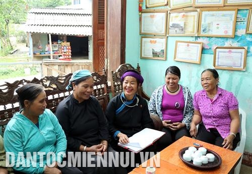 បងស្រី លីធីហាញ់ ថែទាំហ្វូងមាន់ដើម្បីបង្កើនប្រាក់ចំណូល ក្នុងតួនាទីជាលេខាសាខាបក្សនិងជាប្រធានភូមិ ស៊ីនចាយអា បងស្រី លីធីហាញ់ តែងតែ ចលនាមាមីងបងប្អូននៅក្នុងភូមិអនុវត្តល្អគោលនយោបាយរបស់បក្សនិងច្បាប់របស់រដ្ឋ