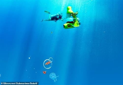 ម៉ូតូក្រោមទឹក SubSea Scooterលក់ក្នុងតម្លៃ ២២.០០០ ដុល្លារ