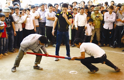 ប្រកួតរុញដំបង ប្រកួតរុញដំបង