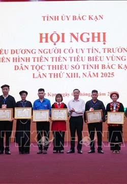 ការប្រគល់ជូនប័ណ្ណសរសើរអ្នកមានកិត្យានុភាព មេភូមិ និងគំរូឆ្នើមតំបន់បងប្អូនជនជាតិភាគតិច