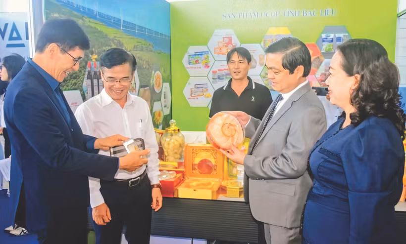 ផលិតផល OCOPខេត្ត បាកលៀវ ចូលរួមដាក់តាំងបង្ហាញនៅតាមសកម្មភាពជំរុញពាណិជ្ជកម្ម