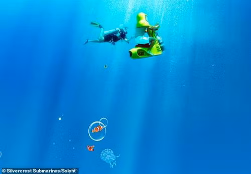 ម៉ូតូក្រោមទឹក SubSea Scooterលក់ក្នុងតម្លៃ ២២.០០០ ដុល្លារ